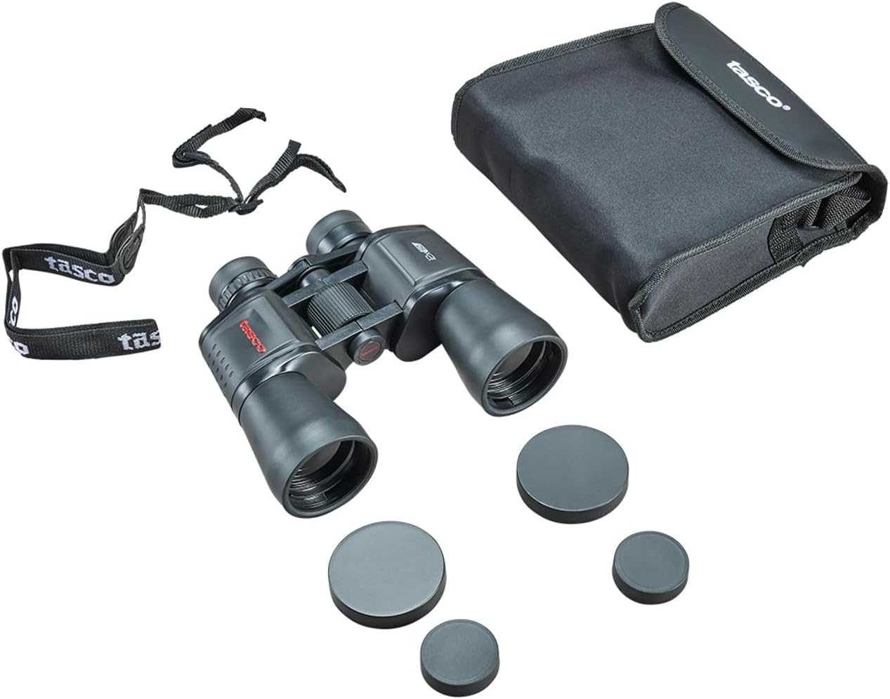 Tasco Essentials 12x50 Porro Binoculars Black