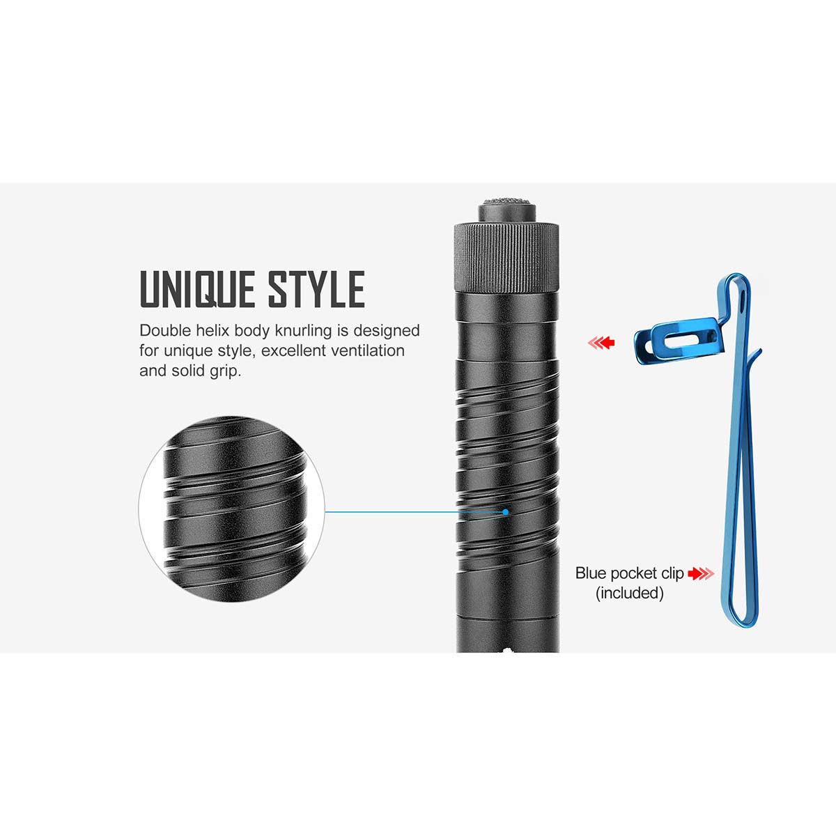 Olight I5T EOS Flashlight Black - 300 lumens