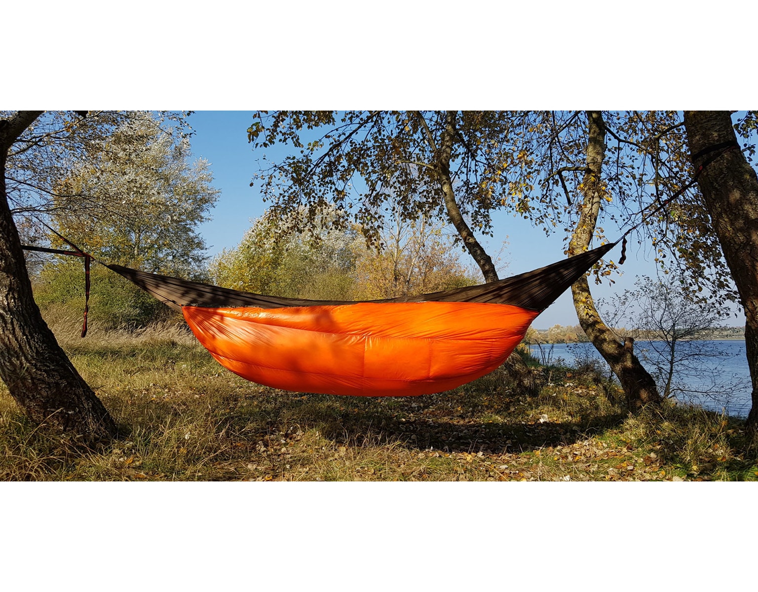 Bushmen Underquilt Glow -12 deg C. Hammock Lining Green/Orange
