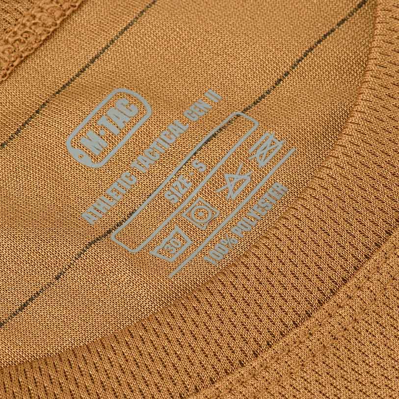 M-Tac Athletic T-Shirt Tactical Gen.2 thermal shirt - Coyote Brown