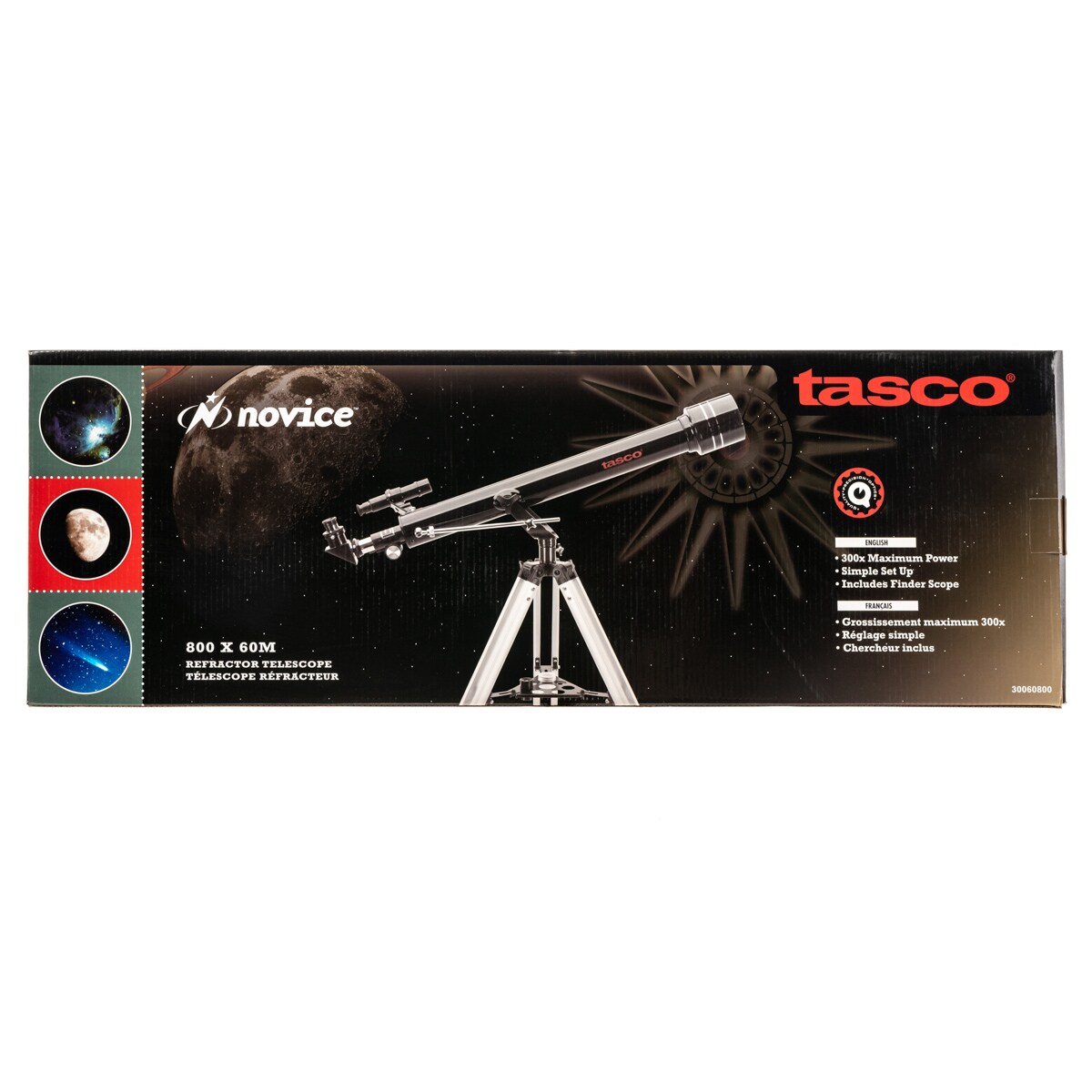 Tasco Novice 60x800 mm Telescope