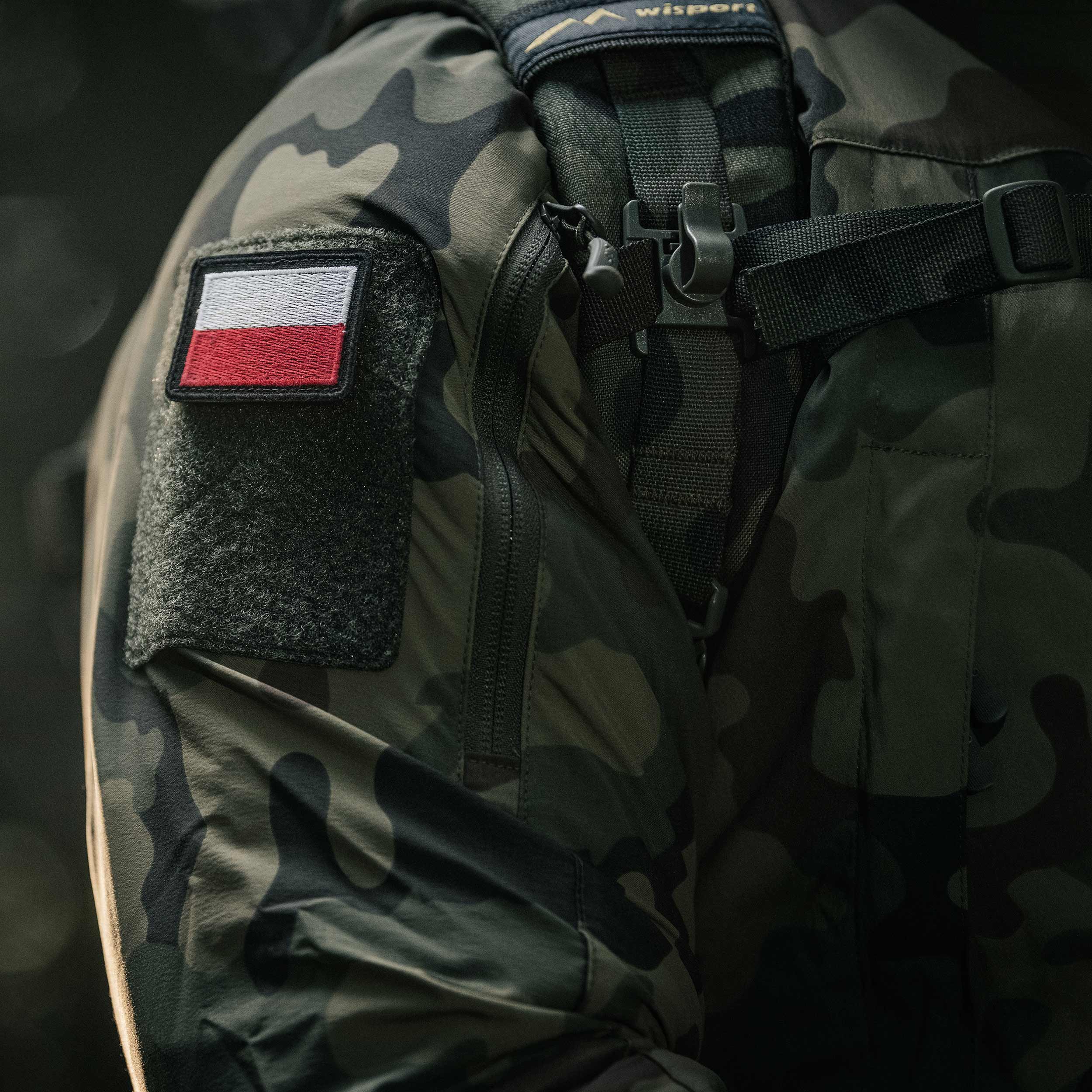 Backpack Wisport Sparrow II Full Camo 30 l - wz.93 Pantera PL Woodland