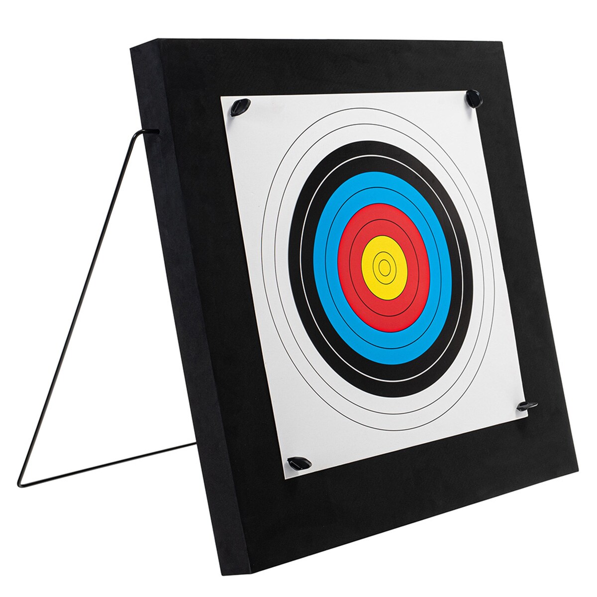 Poe Lang Foam Archery Target 60 x 60 x 4,5 cm with stand