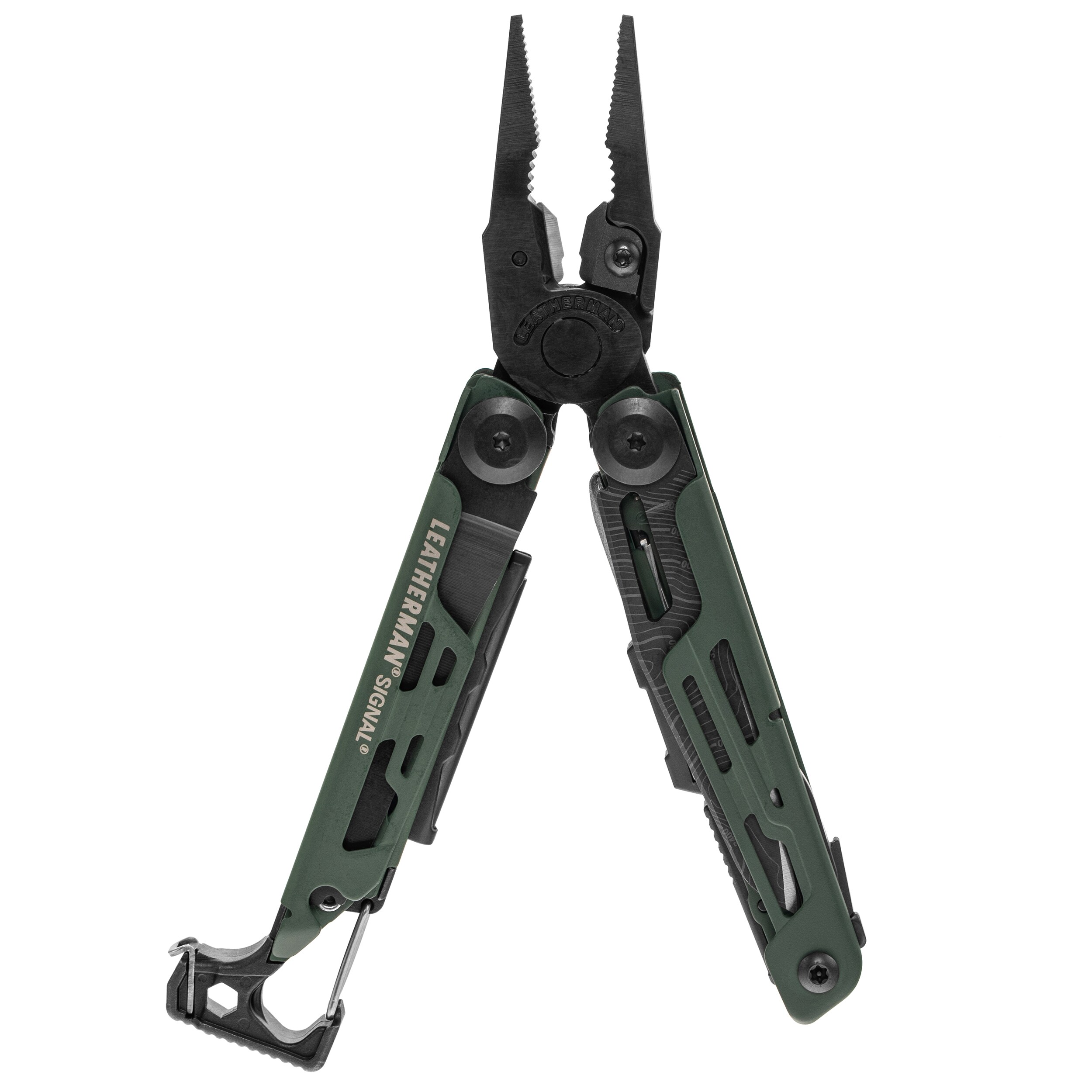 Leatherman Signal Green Topo Multitool - limited edition