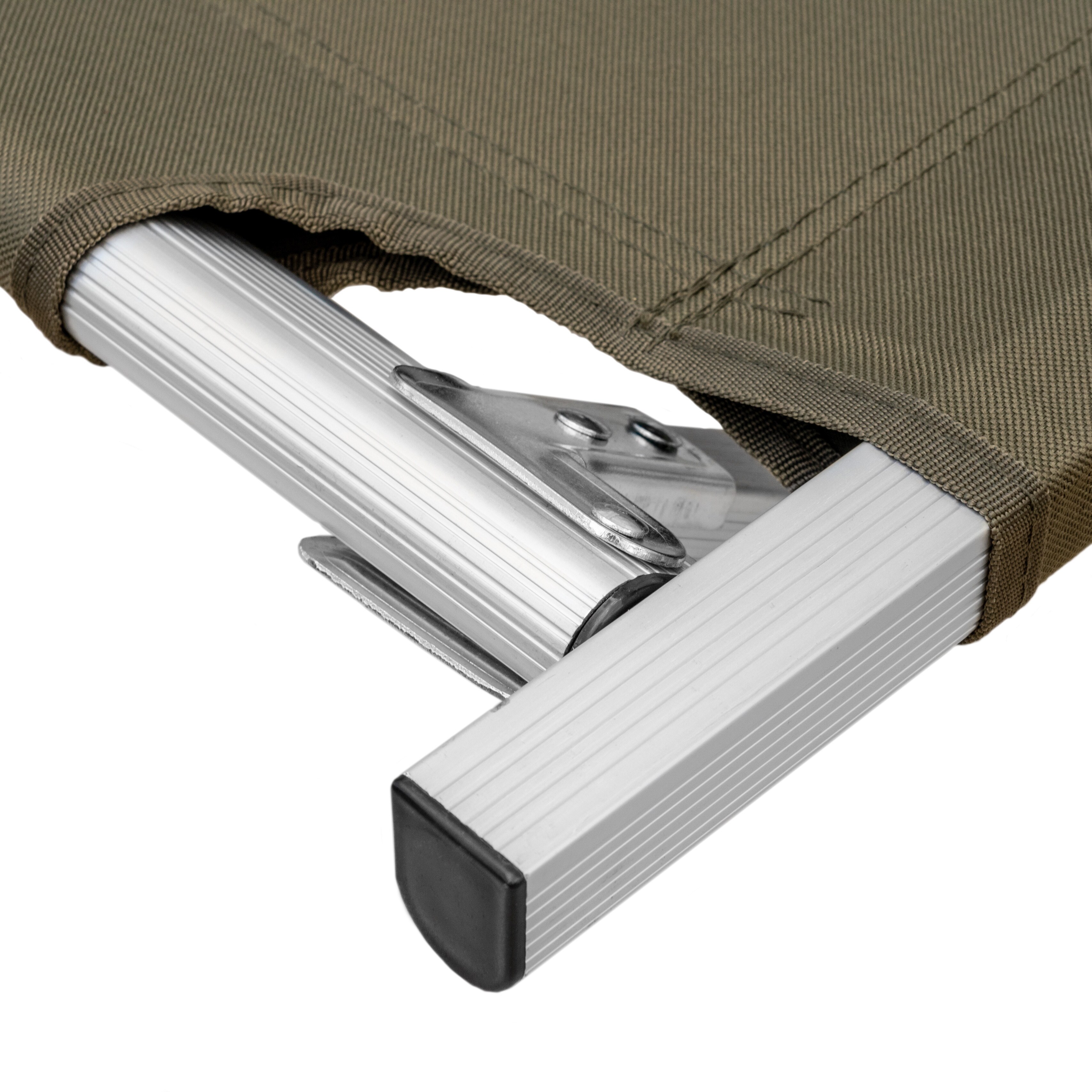 Mil-Tec US Style Folding Field Bed Olive - 190 x 65 cm