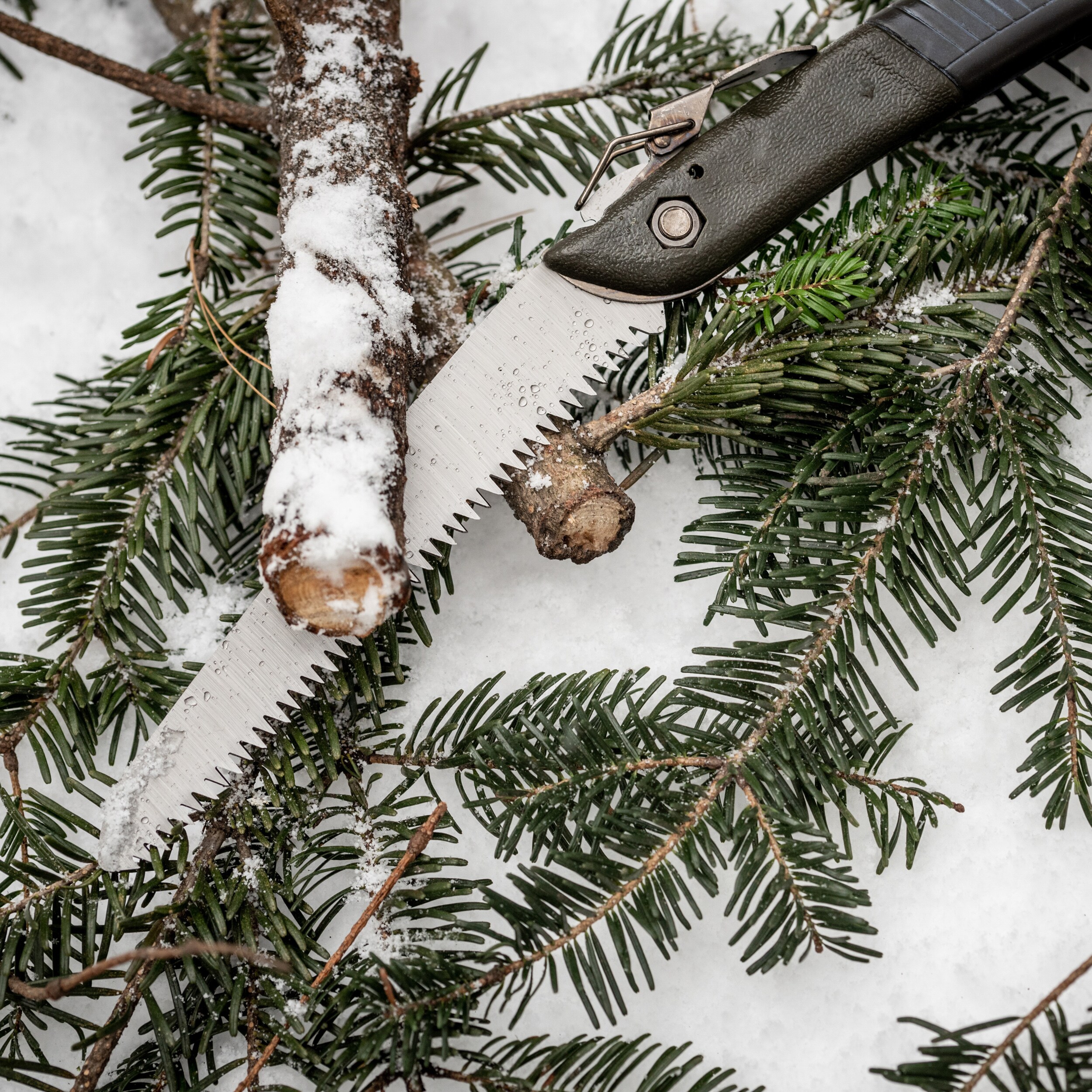 Mil-Tec Folding Saw - Carbon Steel - Olive