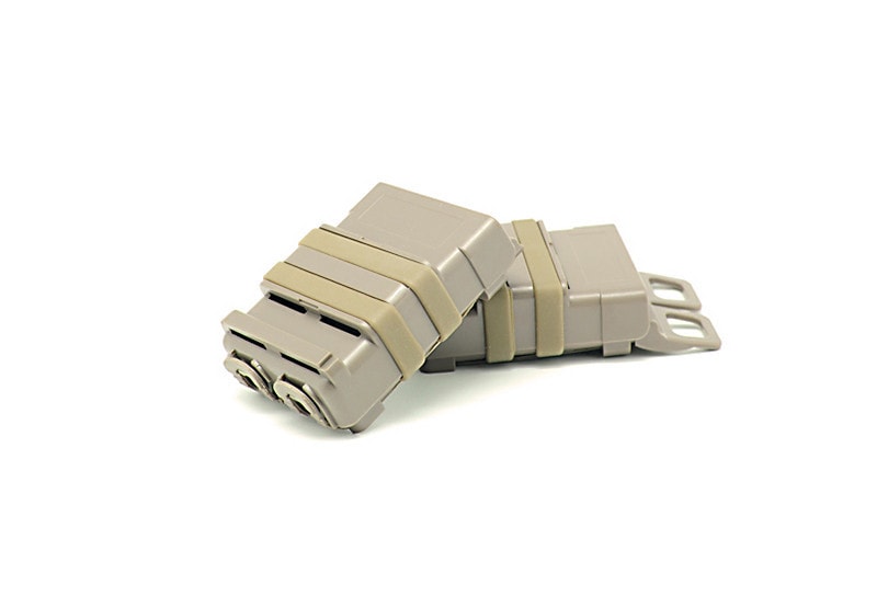 FMA FAST Pouch for 5.56 magazines Tan - 2 pcs.