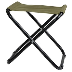 Highlander AYR Sgabello Treppiede Leggero E Resistente – Sediolina Compatta Da Campeggio E Outdoor Con Borsa
