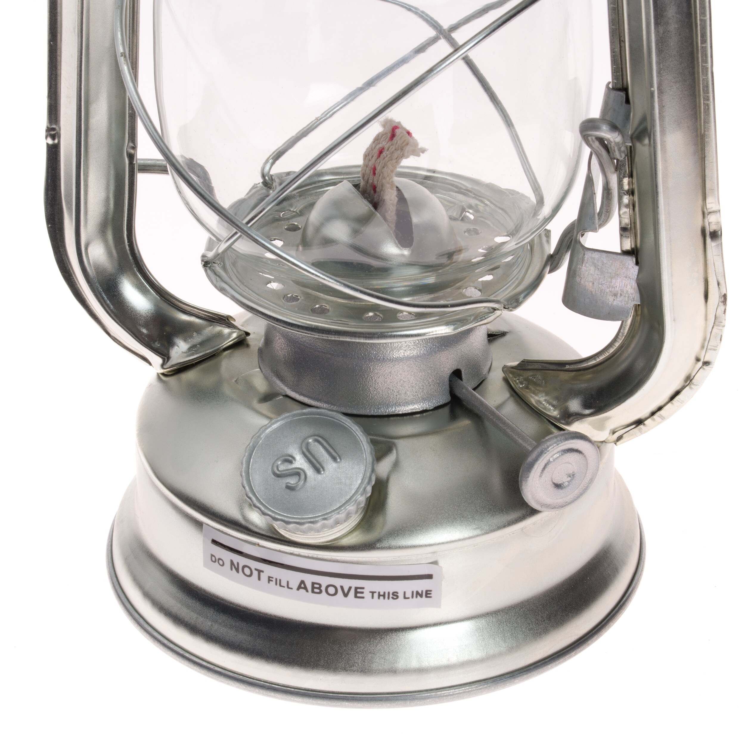 Mil-Tec Oil Lamp 23 cm - Silver