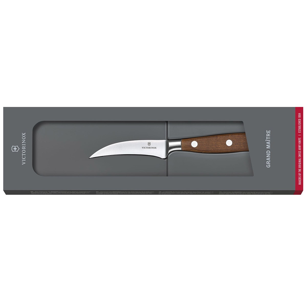 Victorinox Grand Maitre Wood Kitchen Knife - profile knife 8 cm