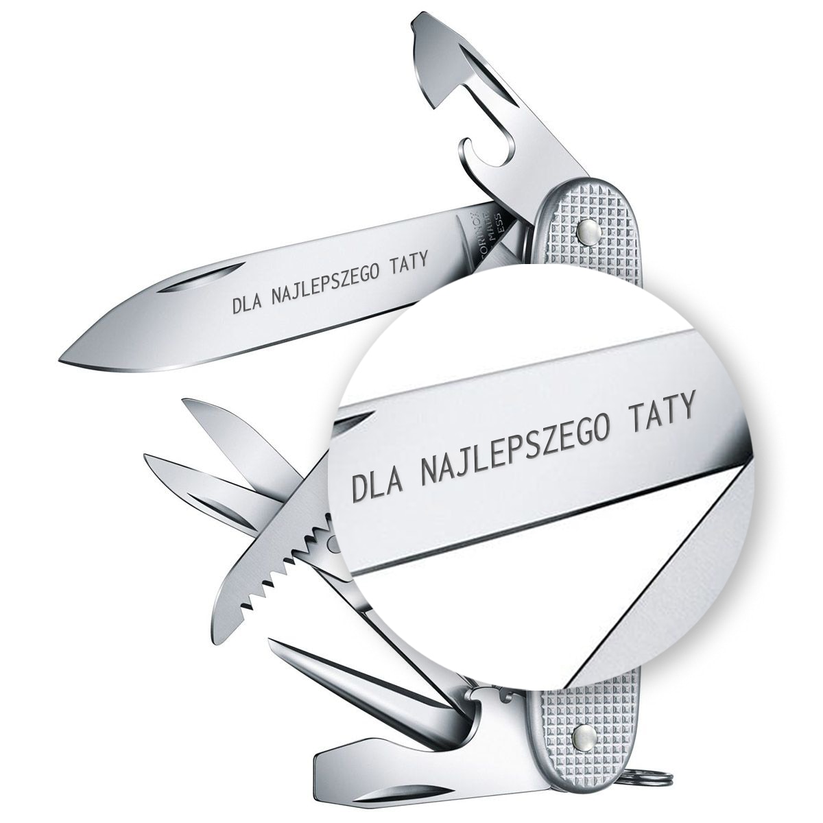 Victorinox Farmer X Pocket Knife Alox Silver