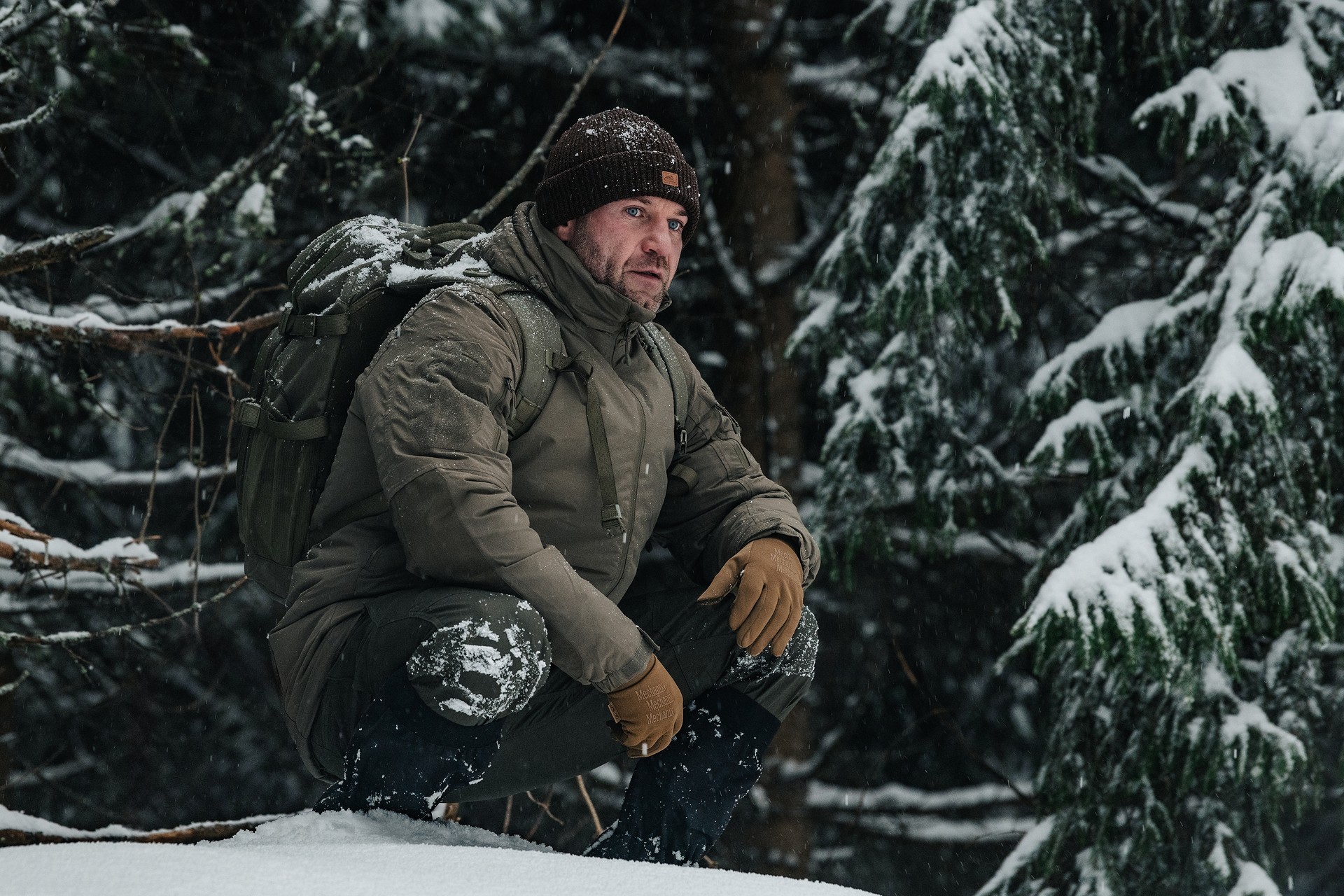 Helikon-Tex Merino Wanderer Beanie - Earth Brown