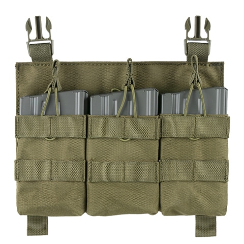 8Fields Triple Pouch for box magazines - Olive