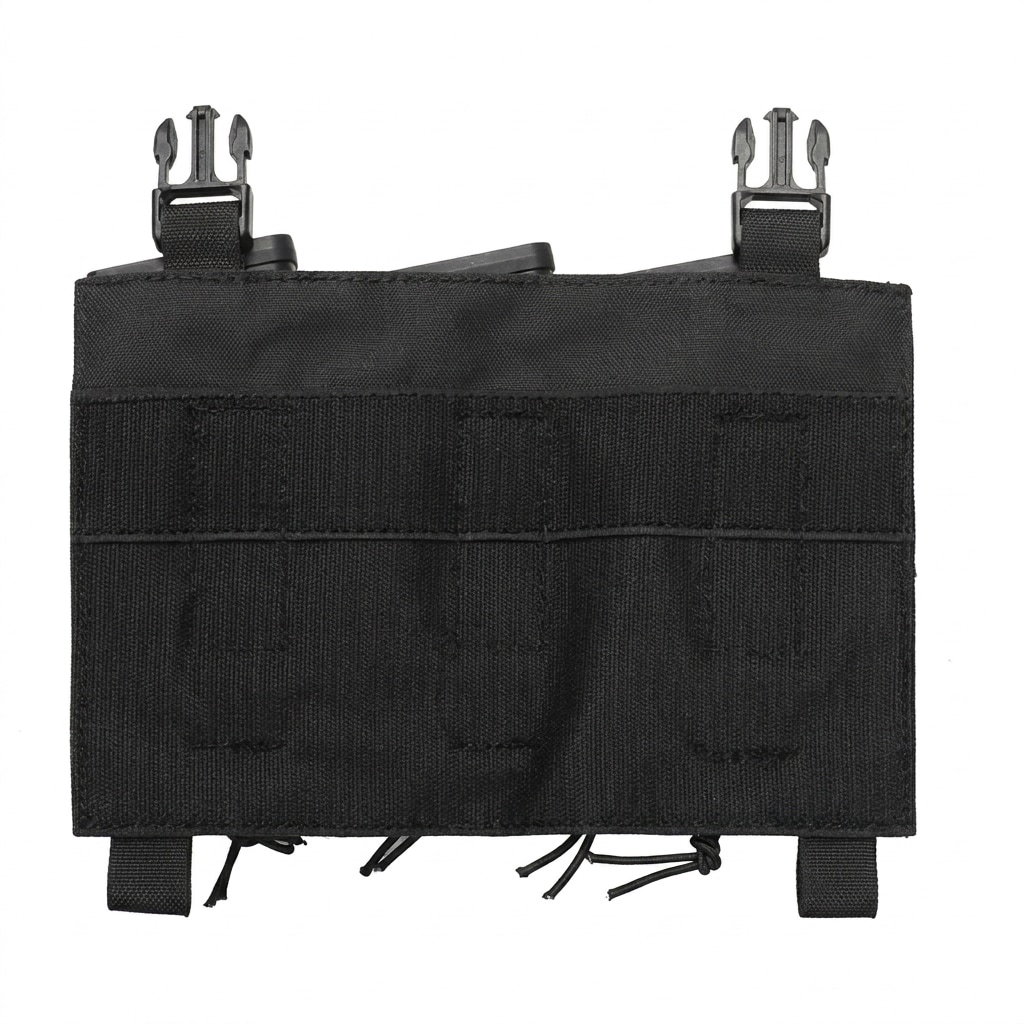 8Fields Buckle Up universal pouch for three magazines - black