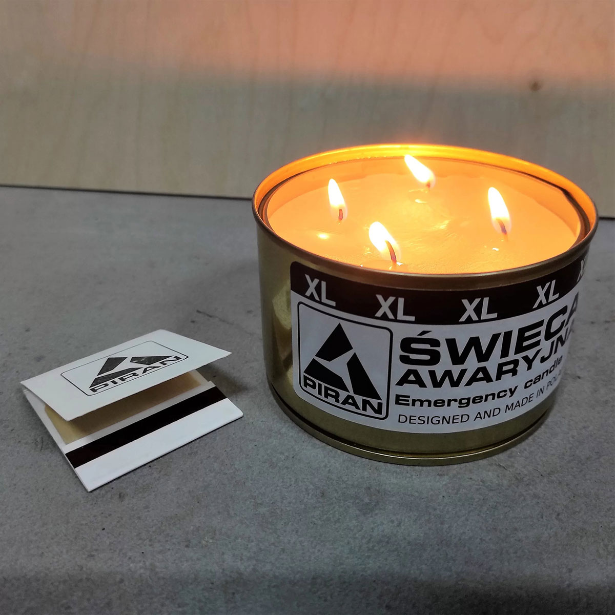 Piran XL emergency candle