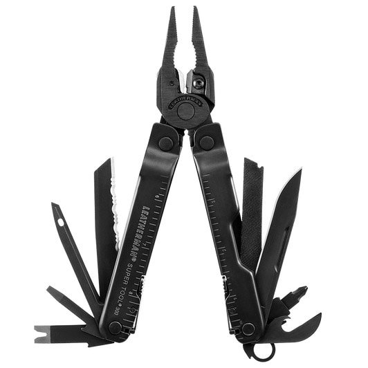 Leatherman Super Tool 300M Multitool - Black with sheath
