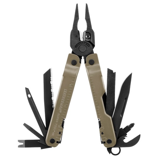 Leatherman Super Tool 300M Multitool - Coyote Tan with sheath