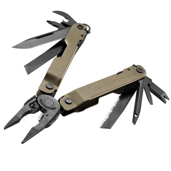 Leatherman Super Tool 300M Multitool - Coyote Tan with sheath