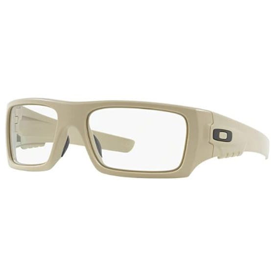 Oakley Det Cord Tactical Glasses Matte Desert Tan Clear