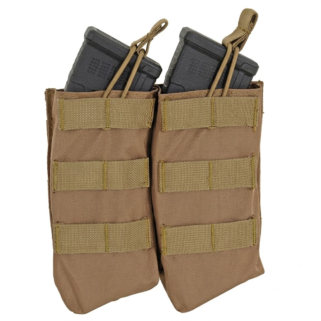 8Fields Double Open Pouch for AK magazines - Coyote