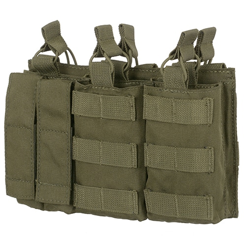 8Fields Triple Pouch for 7.62 mm/9 mm Magazines - Olive