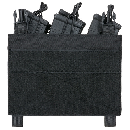 8Fields Buckle Up Triple Pouch for 9mm magazines - Black