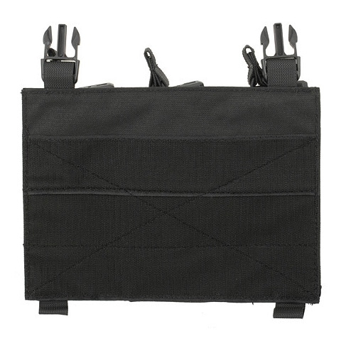 8Fields Buckle Up triple pouch for large magazines - Black