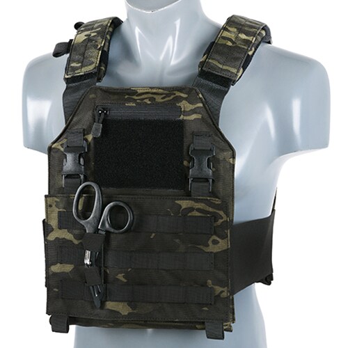 8Fields Stick Molle Universal Vertical Pouch - Black - 2 pcs.