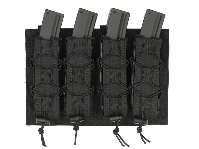 8Fields Pouch for four SMG magazines Black