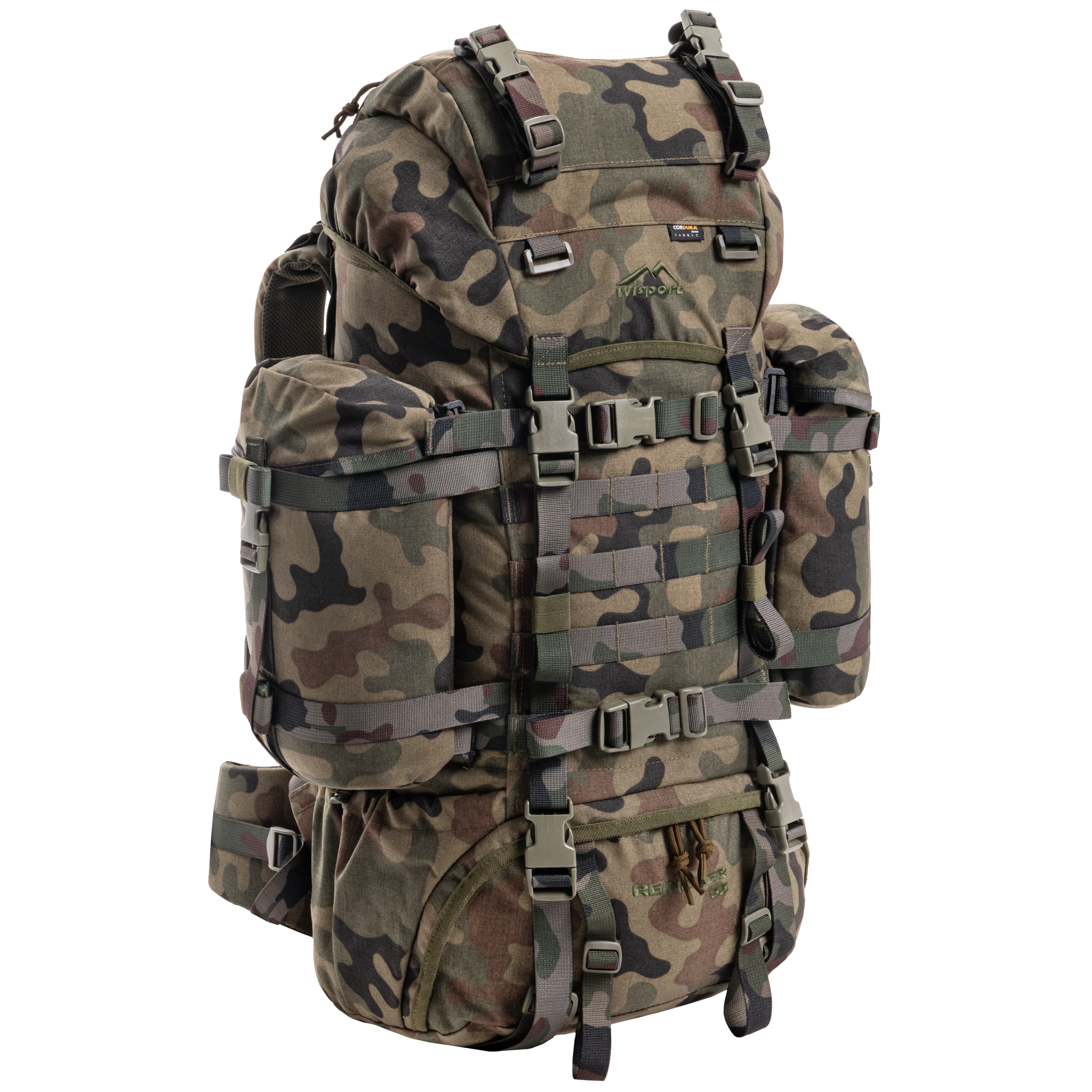 Wisport Reindeer Backpack 55 l - wz.93 Pantera PL Woodland