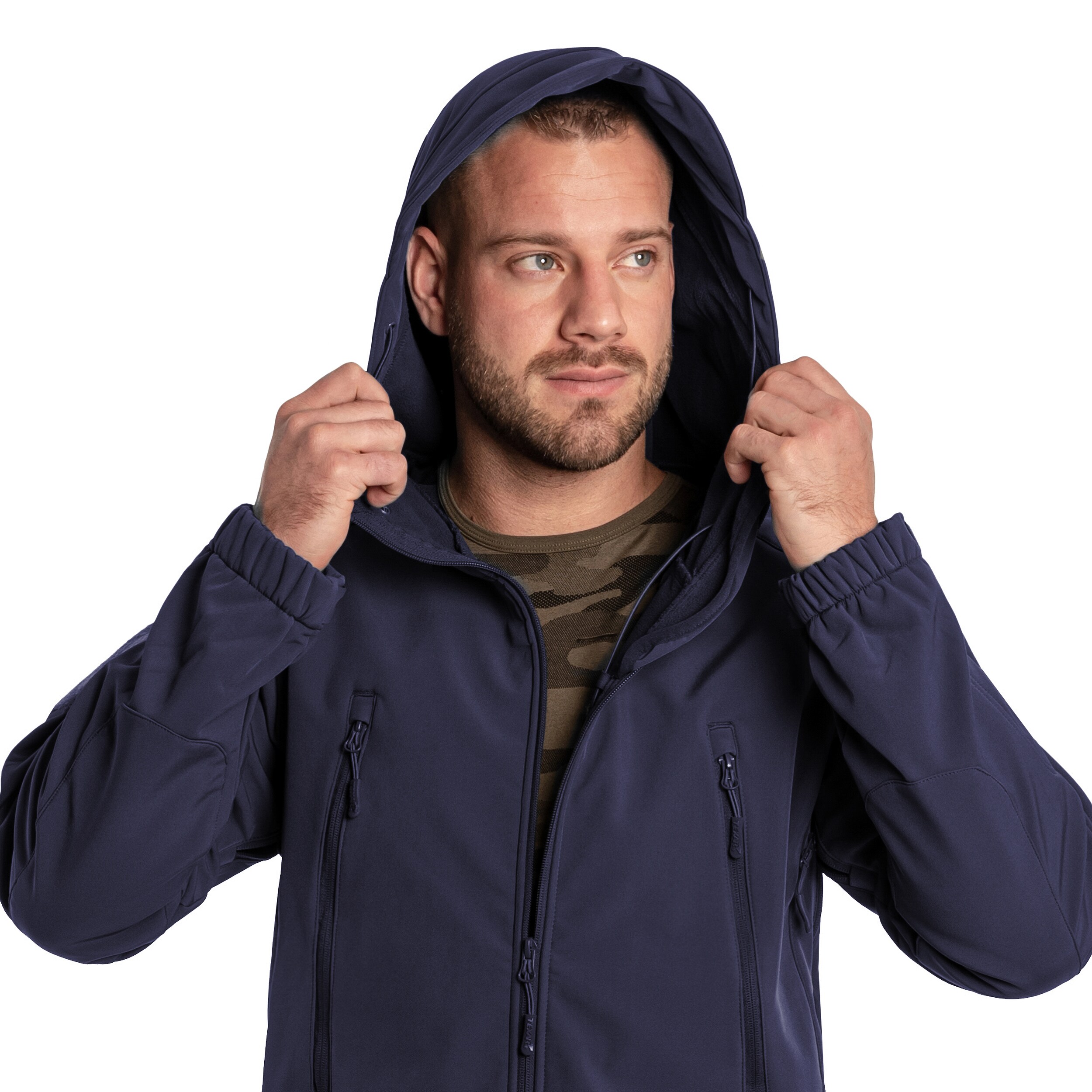 Texar Softshell Falcon Jacket - Navy Blue