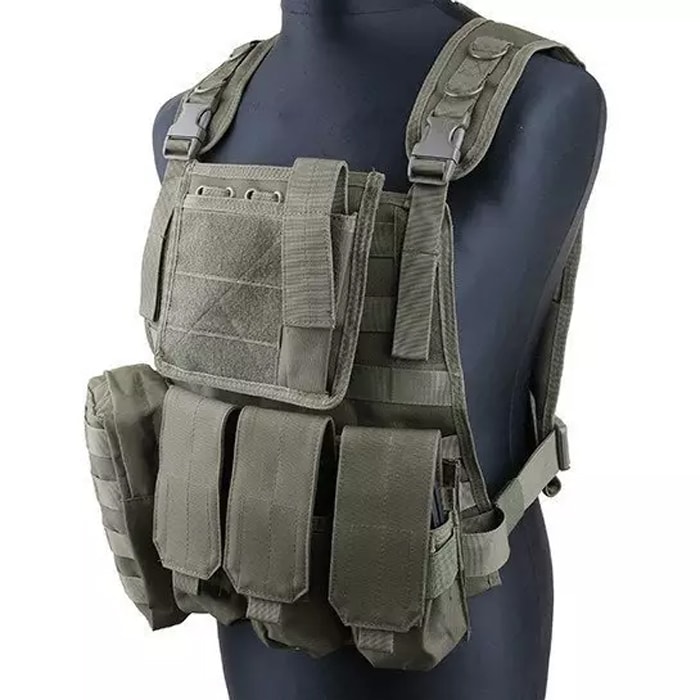 GFC MBSS type tactical vest - Olive