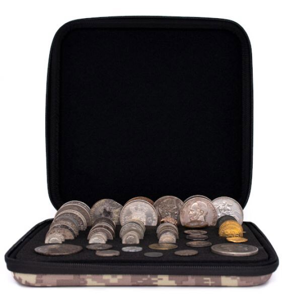 Kapaan Container for detectorist of coins and jewelry