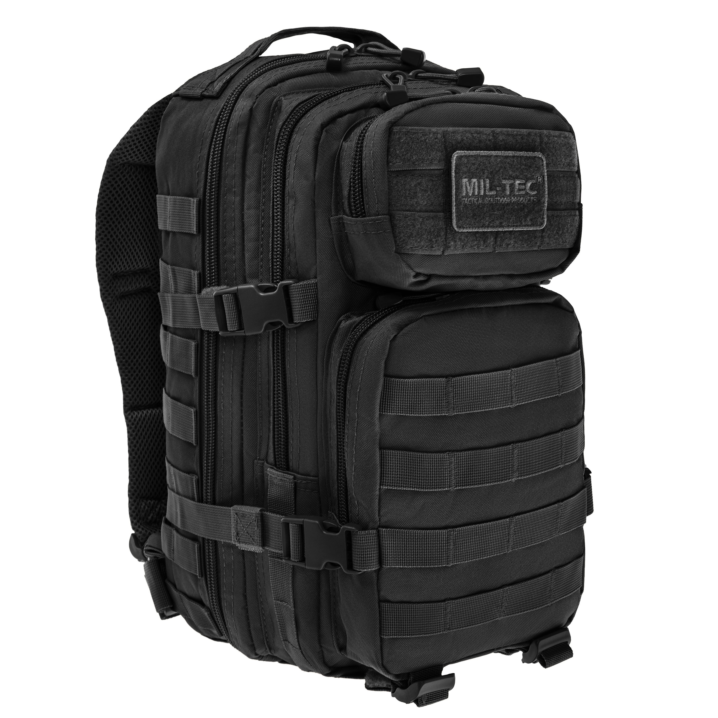 Mil-Tec Small Assault Pack Backpack 20 l - Black