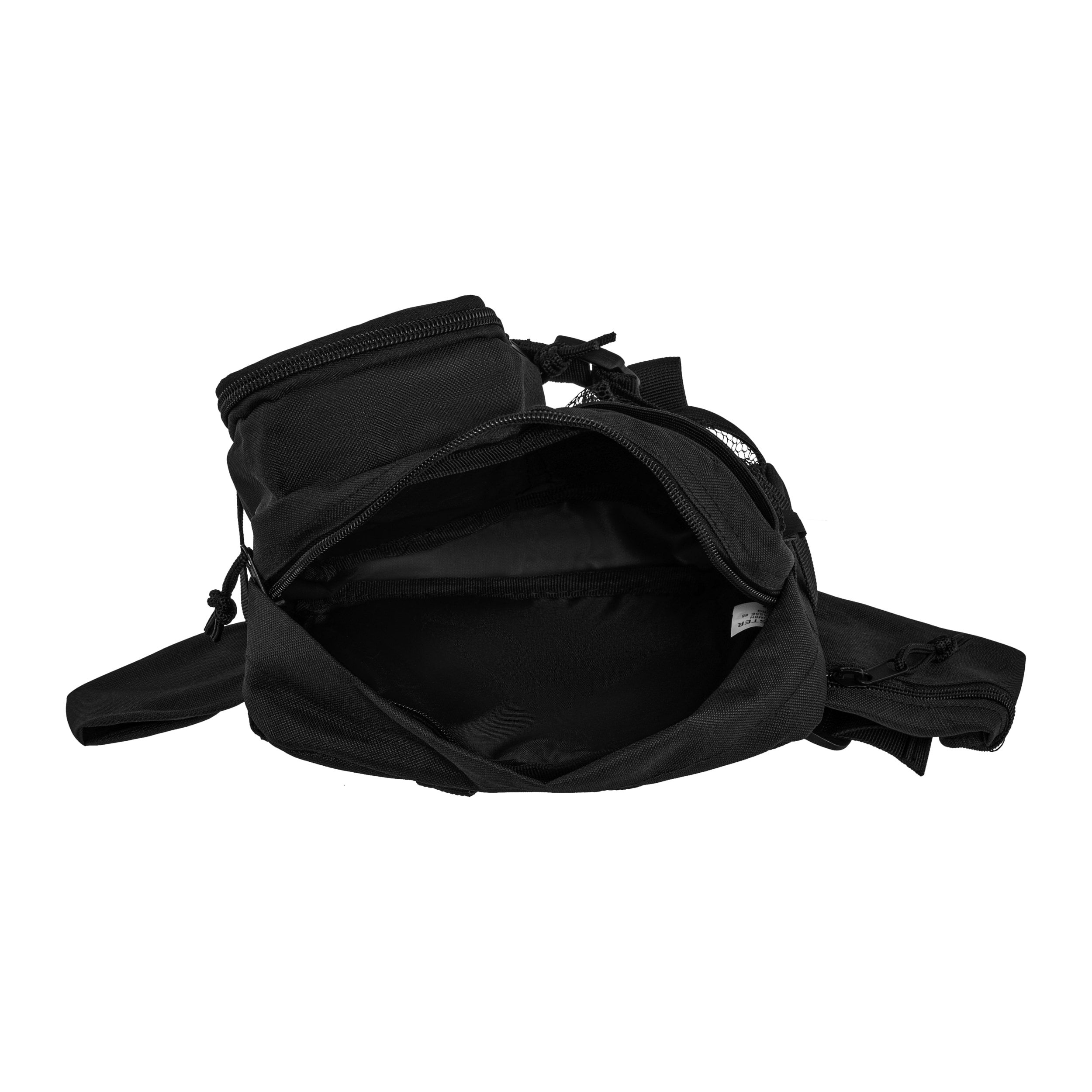 Mil-Tec Trekker Waist Bag with bottle - Black