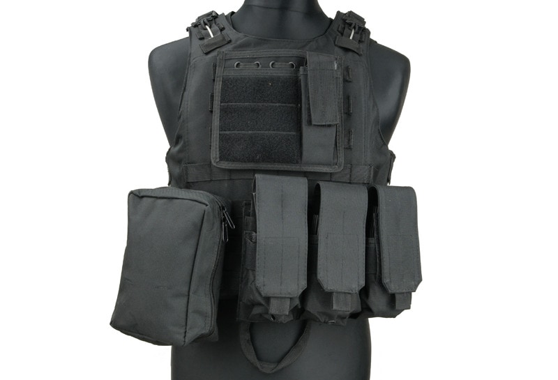 GFC AAV FSBE Tactical Vest – black
