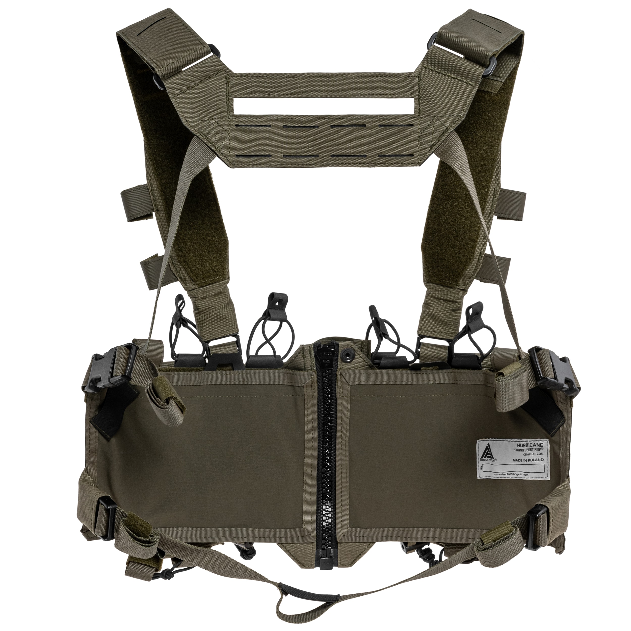Direct Action Hurricane Hybrid Chest Rig Tactical Vest - Ranger Green