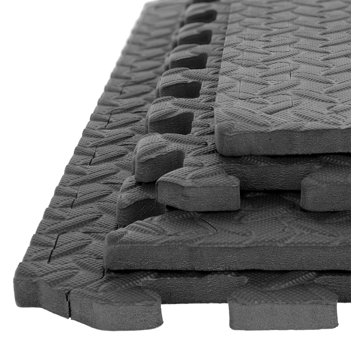 HMS MP12 Puzzle Equipment Mat Black - 4 elements