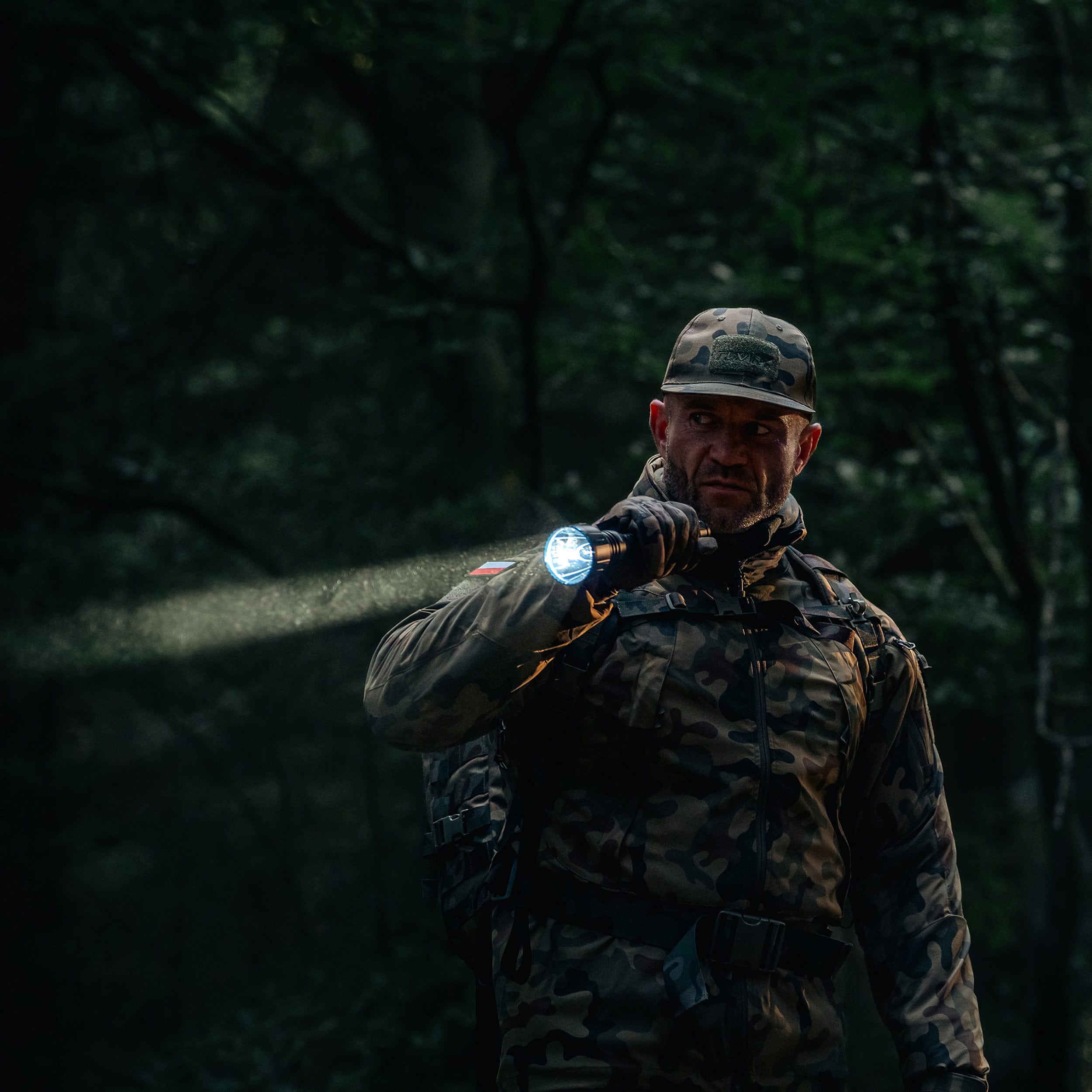 Olight Javelot Turbo Tactical and Search Flashlight - 1300 m range