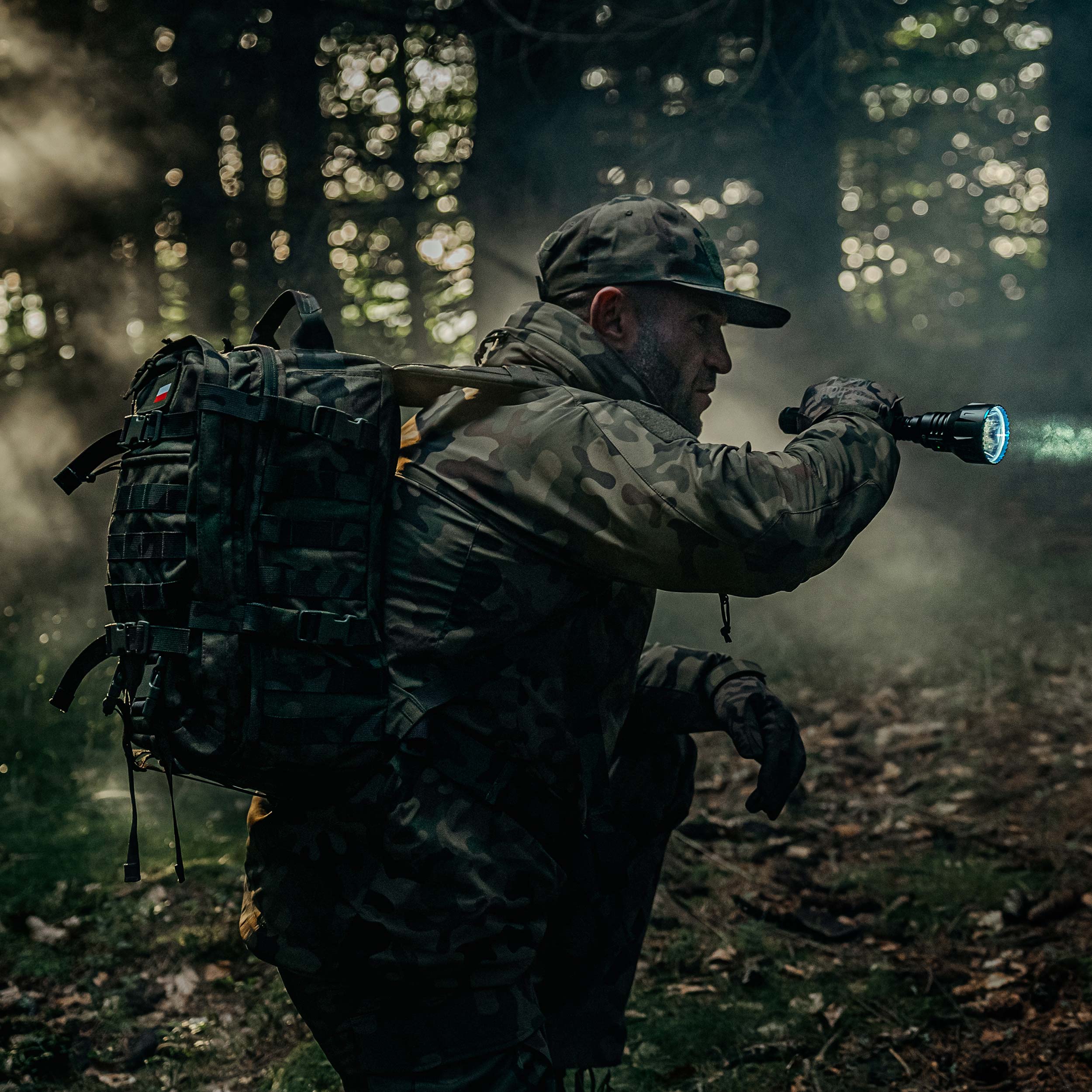 Olight Javelot Turbo Tactical and Search Flashlight - 1300 m range