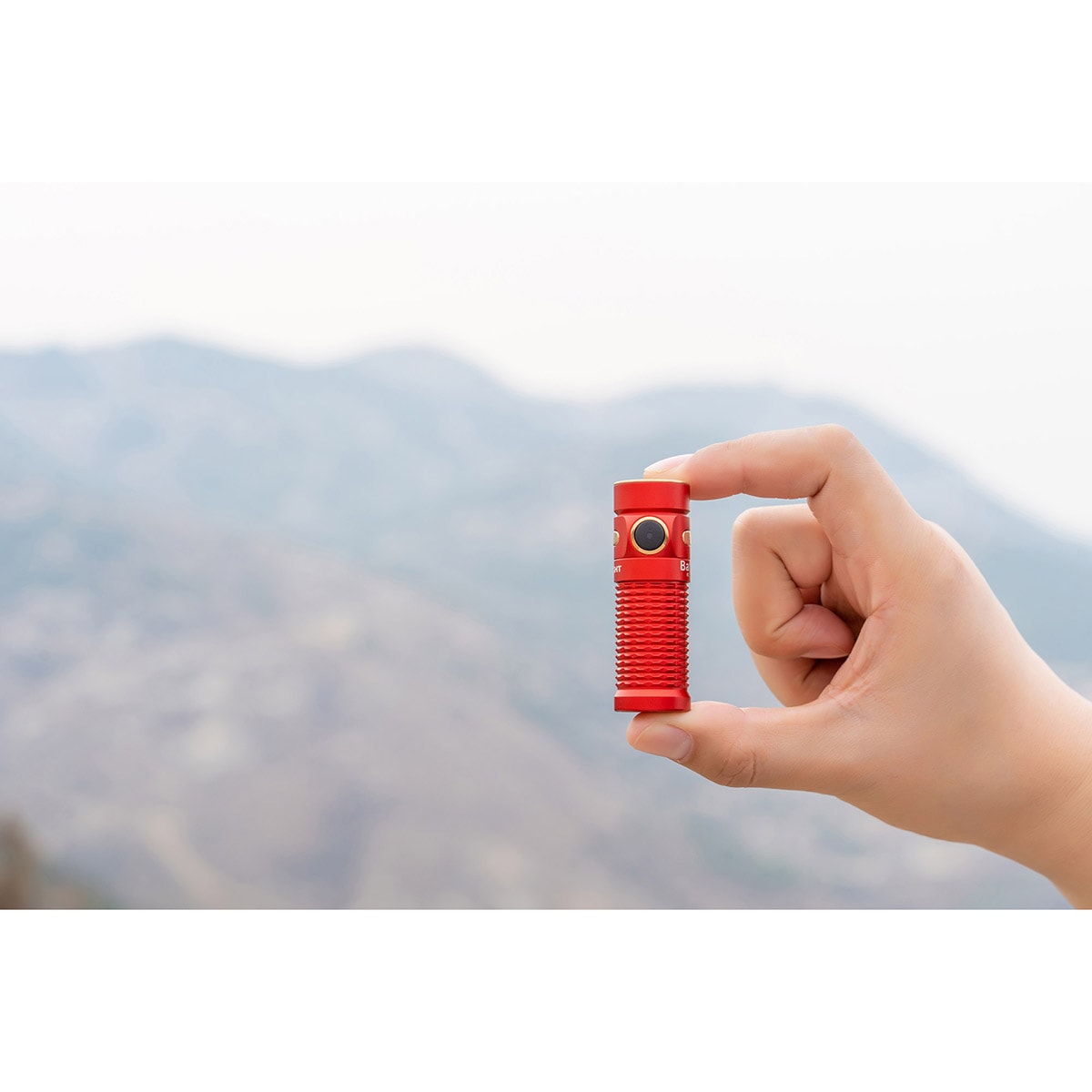 Olight Baton 3 Red Rechargeable flashlight - 1200 lumens