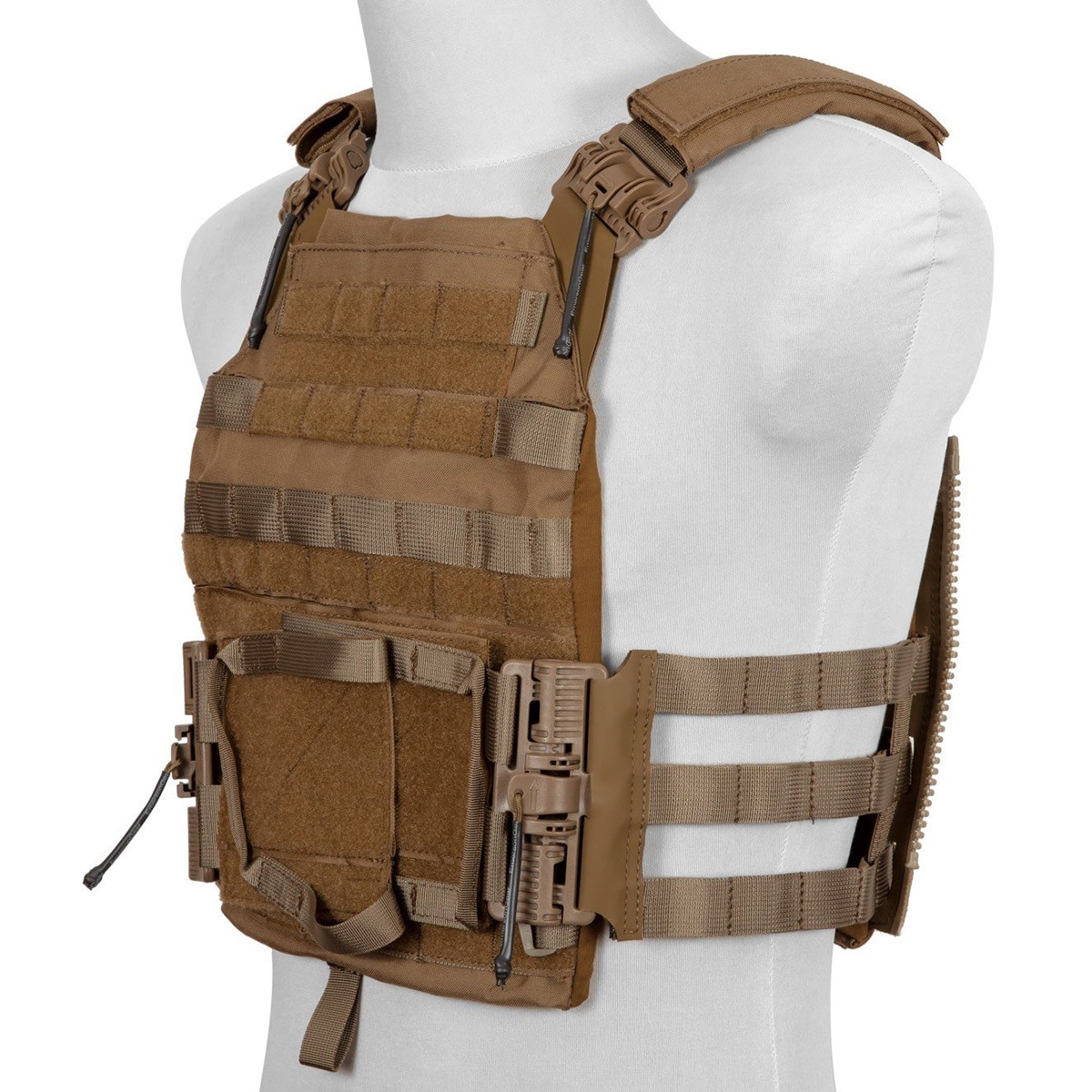 Blue Label Quick Release Jump Plate Carrier Tactical Vest 2.0 - Coyote Brown