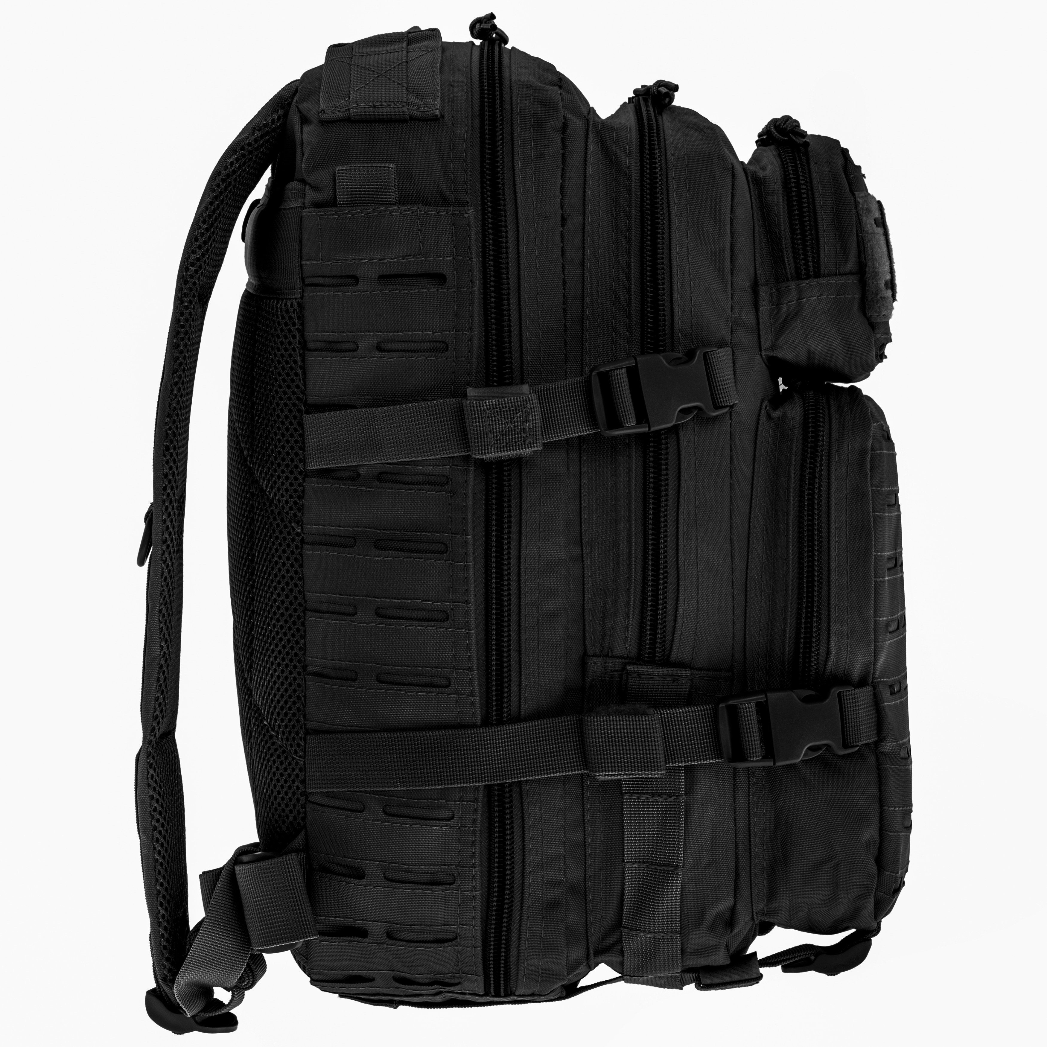 Mil-Tec Assault Pack Laser Cut Small Backpack 20 l - Black