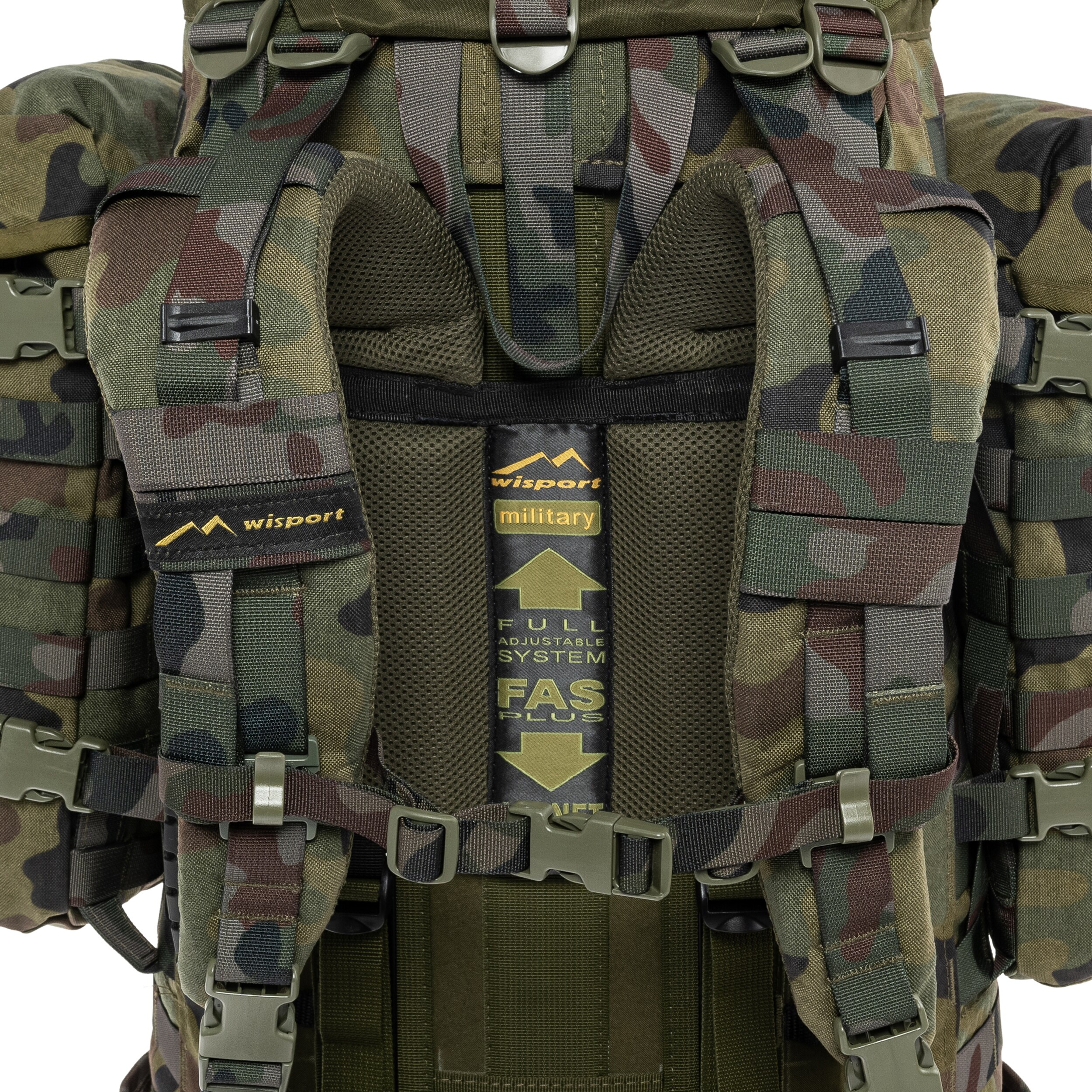 Wisport Wildcat Backpack 65 l - wz.93 Pantera PL Woodland