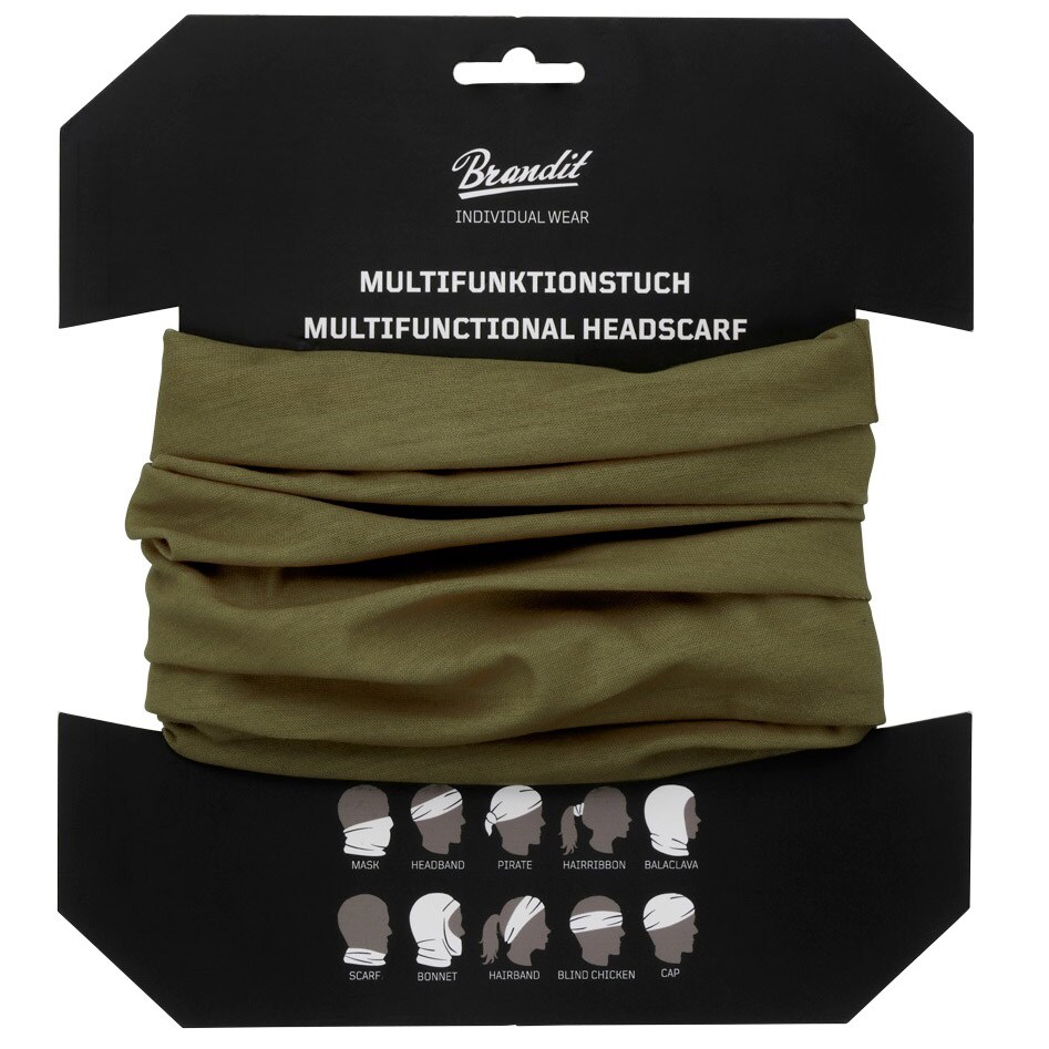 Brandit Multifunctional Headwear - Olive
