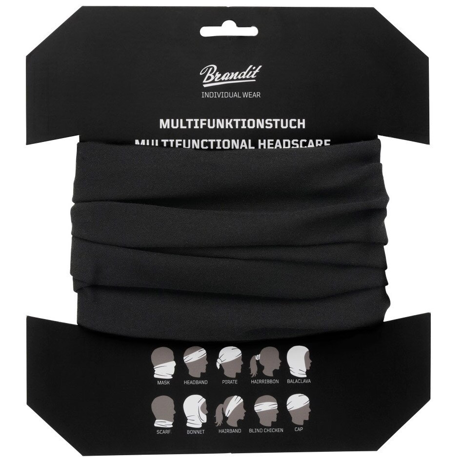 Brandit Multifunctional Headwear - Black
