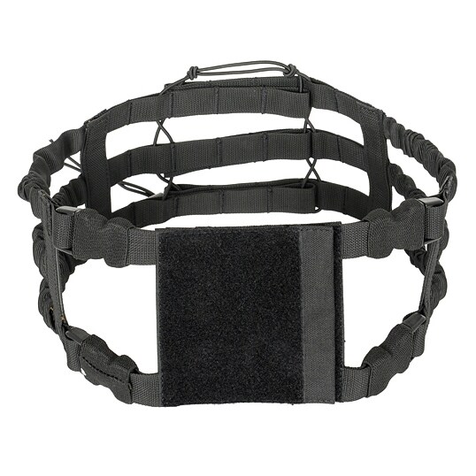 8Fields 3-Strap Quick Release Vest Belt - Black