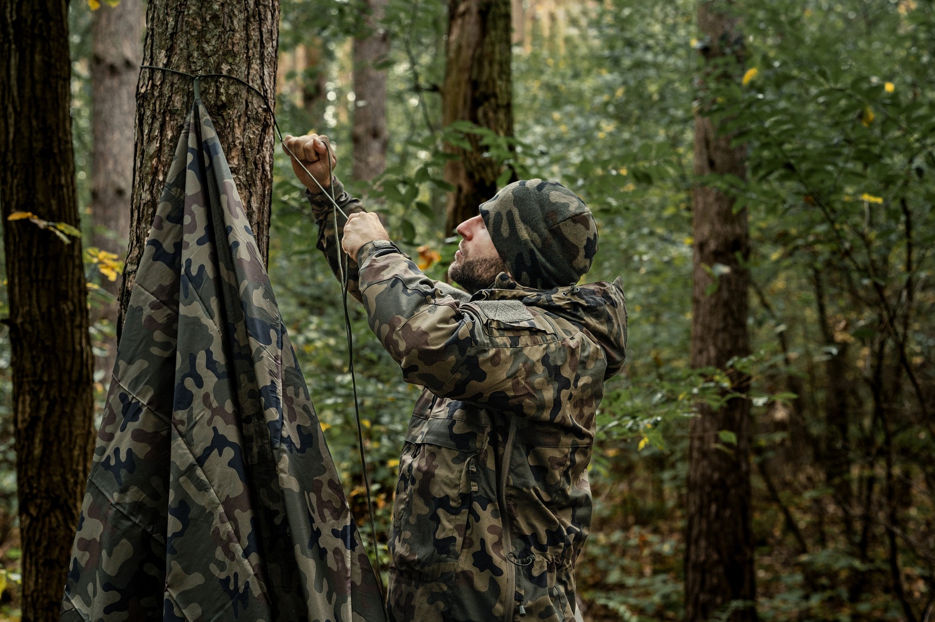 Helikon-Tex Watch Cap - wz.93 Pantera PL Woodland