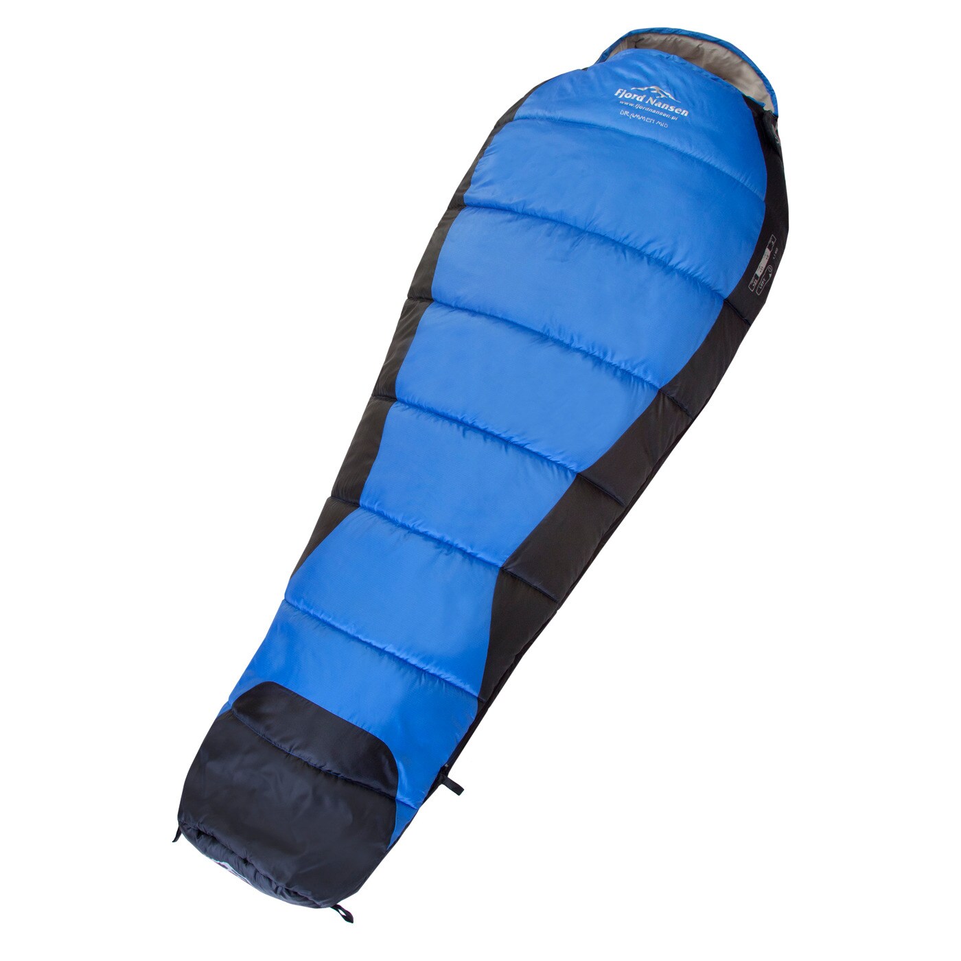 Fjord Nansen Drammen MID Sapphire 1040 g Sleeping Bag - right