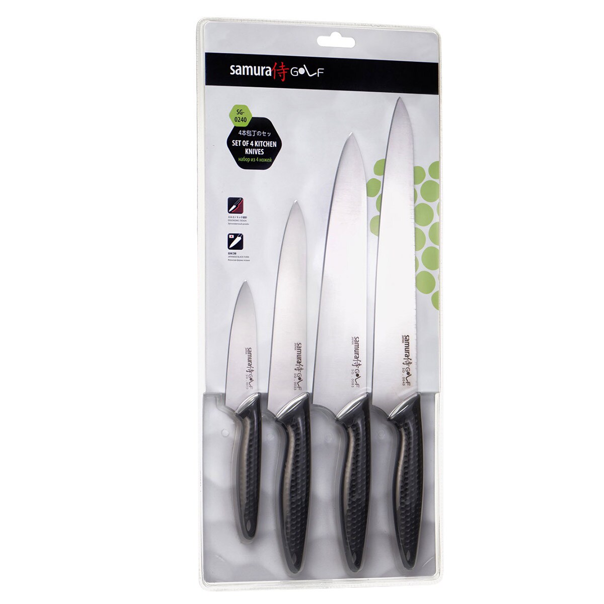 Samura Golf Set of 4 Kitchen Knives